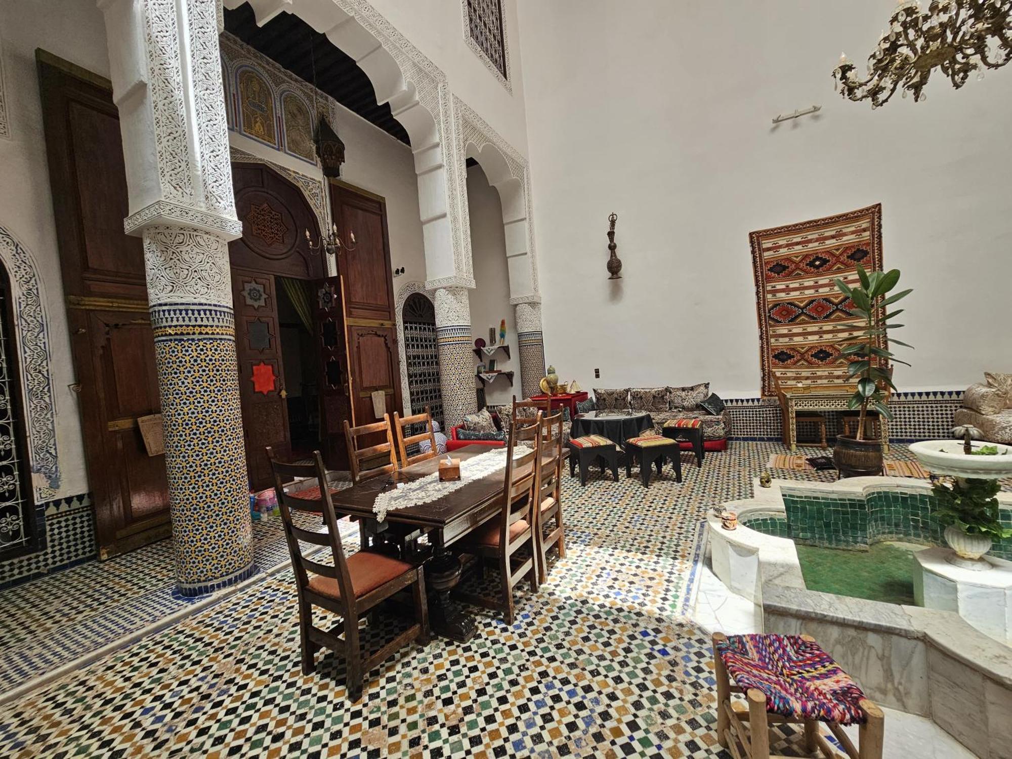 Riad Lalla Zoubida Fez Esterno foto
